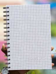 Designer Series Spiral Graph/Grid Notebook
