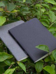 Everyday Graphic Dot-Grid Texture Ash &amp; Graph-Grid Texture Black Notebook 2-Pack