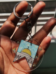 Acrylic Keyring Aqsa