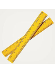 1 box  wooden ruler -(24pcs)