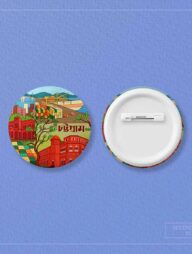 Chattogram(Heritage) Button Pin Badge - 10 Pcs