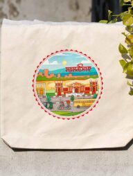 Sevendays Mymensingh (Round) Canvas Tote Bag