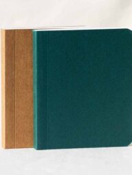 Tiny Sketchbook Series Green and Kraft Notebook 2-Pack