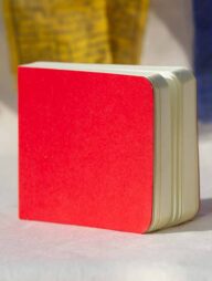 Slip Pad Series Red Notebook