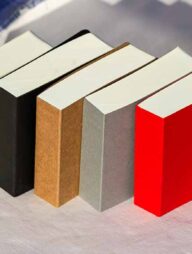 Slip Pad Series Black, Grey, Kraft, Red, Texture White Notebook 5-Pack