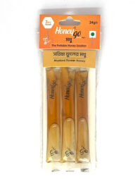 Honeygo 24gm Mustard Flower Honey x 3 (9 Strips) HG24M