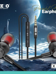 GEEOO X11 Powerful sound comfortable stereo Headphone With Zipper Bag