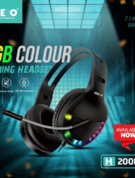 GEEOO H200 PRO RGB Colour Gaming Headphone