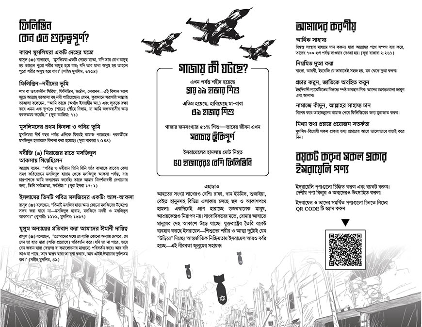 support palestine liflet_content