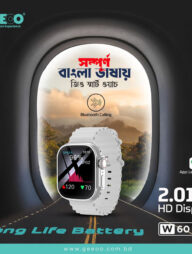 GEEOO W60 Pro Bluetooth Calling Smartwatch