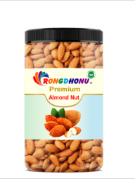 Rongdhonu Premium Almond Nut, Kath Badam (কাঠ বাদাম) -500gm