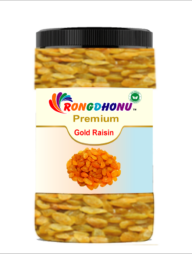 Rongdhonu Premium Gold Raisin, Gold Kismis (কিসমিস) -250gm