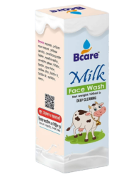 Bcare Milk Face Wash (মিল্ক ফেস ওয়াশ) 120ml