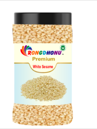 Rongdhonu Premium White Sesame (সাদা তিল) -250gm