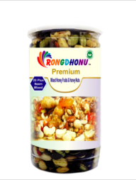 Rongdhonu Premium Mixed Honey Fruits &amp; Honey Nuts-500gm