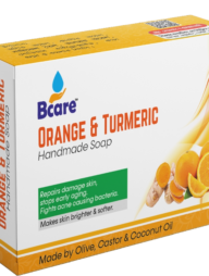 Bcare Orange &amp; Turmeric Soap 100gm