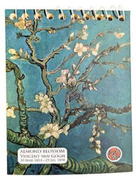 Almond Blossom Spiral Pocket Notebook
