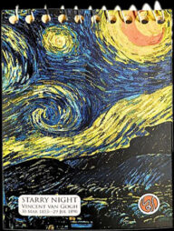 Starry Night Spiral Pocket Notebook