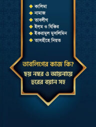 তাবলিগের কাজ কি? ছয় নম্বর আয়নায়ে হুরের বয়ান সহ