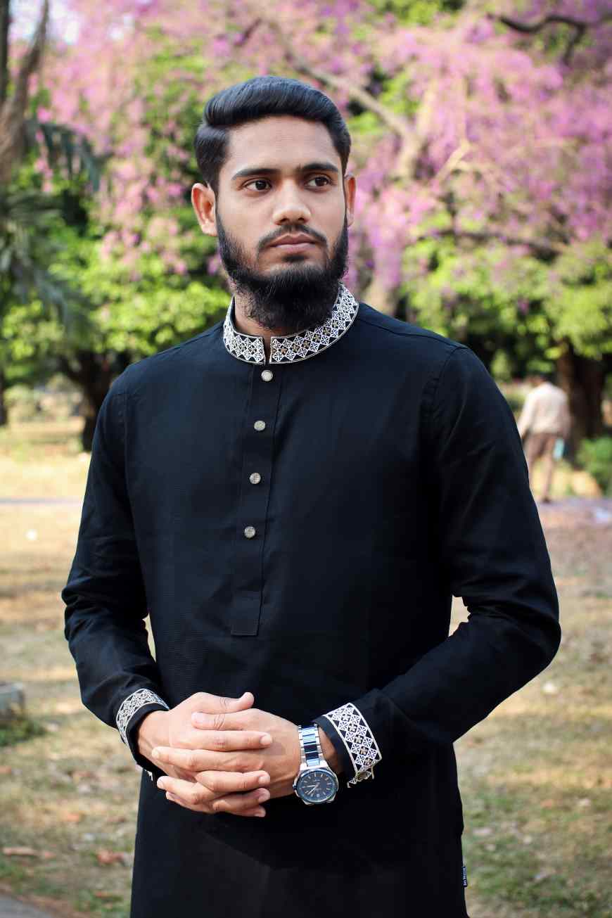 Classic Black Panjabi 2