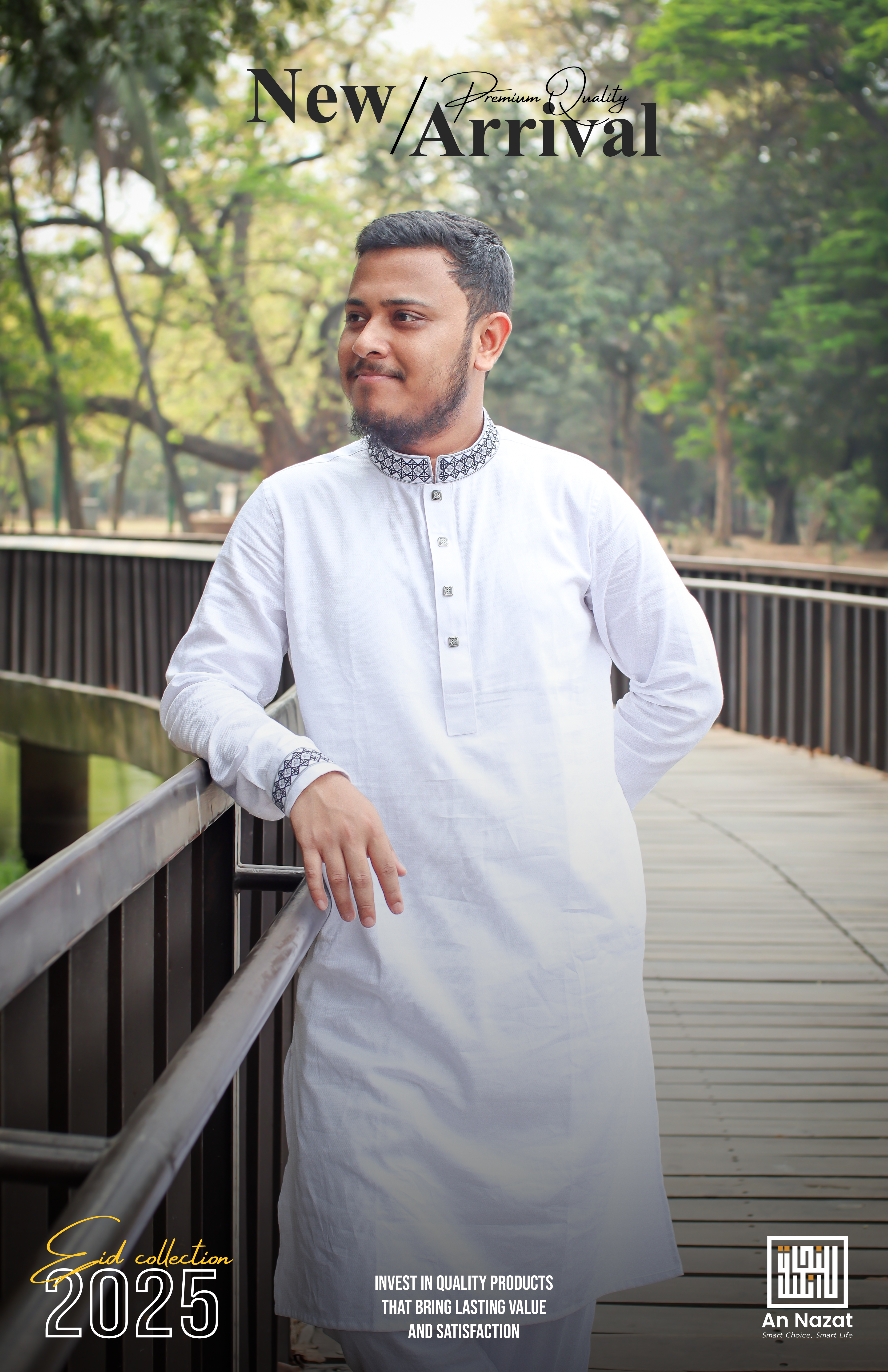 Classic white Panjabi 2