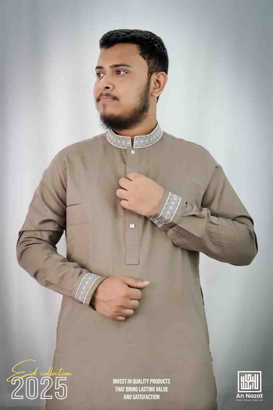 Classis Khaki Panjabi 5