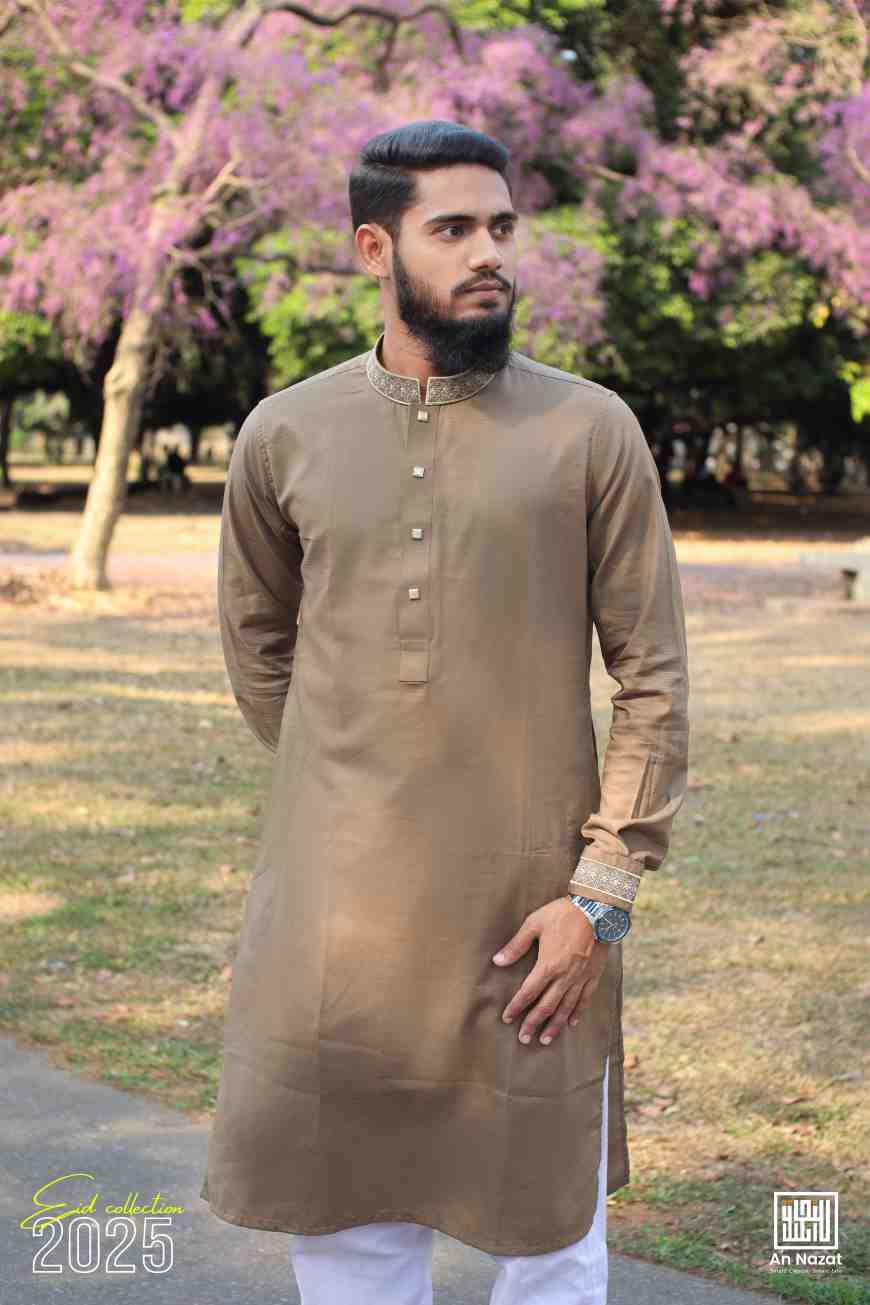Classis Khaki Panjabi 6