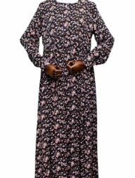 Printed Abaya