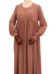 Queen Abaya (Dusty Pink)