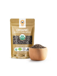 Ghorer Bazar Organic Black Chia Seeds (চিয়া সিড) 500 gm