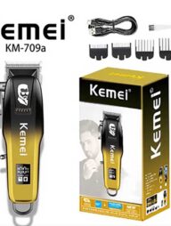 Kemei KM-709A Pro Electric Hair Clipper Cordless Rechargeable