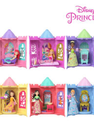 Disney Princess JBL39 Tower Surprise Small Dolls &amp; Stacking Playsets, Ages 3+