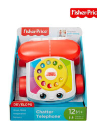 Fisher Price FGW66 Chatter Telephone Baby And Toddler Pull Toy, Ages 12m+