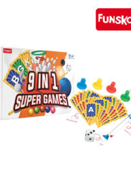 Funskool Super Games 9 in 1, Ages 8+