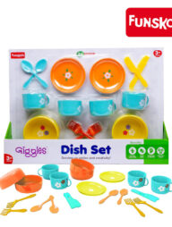 Funskool Giggles Dish Set, Ages 3+