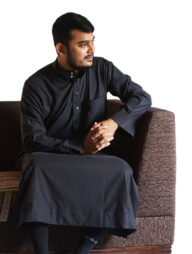 EMIRATES THOBE JUBBA (BLACK)