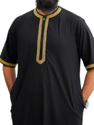 MOROCCON THOBE JUBBA (BLACK)