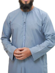 OMANI GRACE JUBBA (STONE BLUE)
