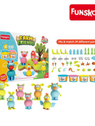 Funskool Fundough Farm Friends Craft Kit, Ages 3+