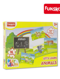 Funskool Play &amp; Learn-Animals Puzzle