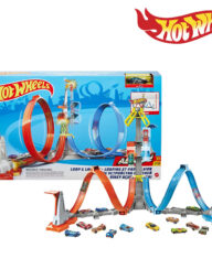 Hot Wheels GRW39 Loop &amp; Launch Track Set, Ages 5+
