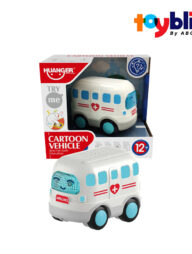 Toybliss Huanger Cartoon Vehicle Ambulance (HE0537), Ages 12m+