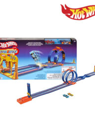 Hot Wheels HGV65 Ultra Hots Wild Drive Drag Race, Ages 5+