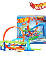 Hot Wheels HTK16 Cyclone Challenge Track Set, Ages 5+