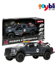 Toybliss Pickups &amp; Motorcycle (666-90P), Ages 3+