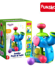 Funskool Jumbo Push &amp; Twirl, Ages 6m+