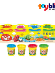 Toybliss Jia Pei Le DIY Color Mud Animal Playset (5838-236), Ages 3+