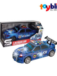 Toybliss 1:16 Police Car with Lights &amp; Music (JS124H), Ages 3+
