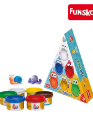 Funskool FunDough Gooders Mini Fun Pack of 6, Ages 3+