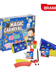 Brands Magic Carnival with 65 Magic Tricks, Ages 6+